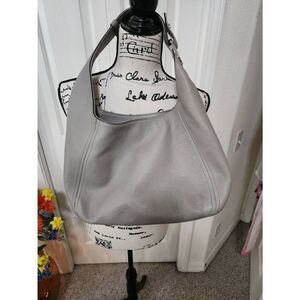 Michael Kors Gray Leather Purse